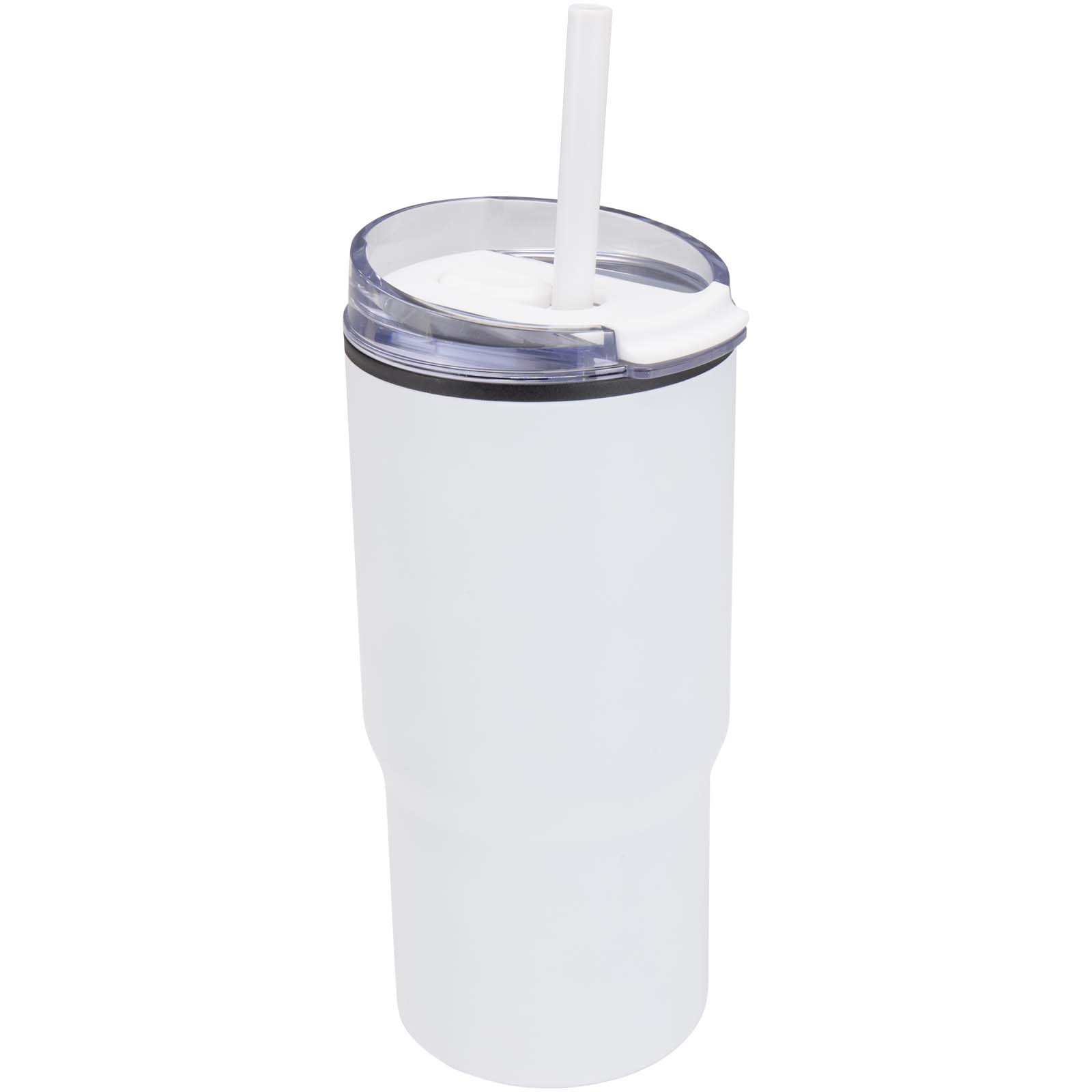 Westin 540 ml RCS recycled double wall insulated tumbler with straw