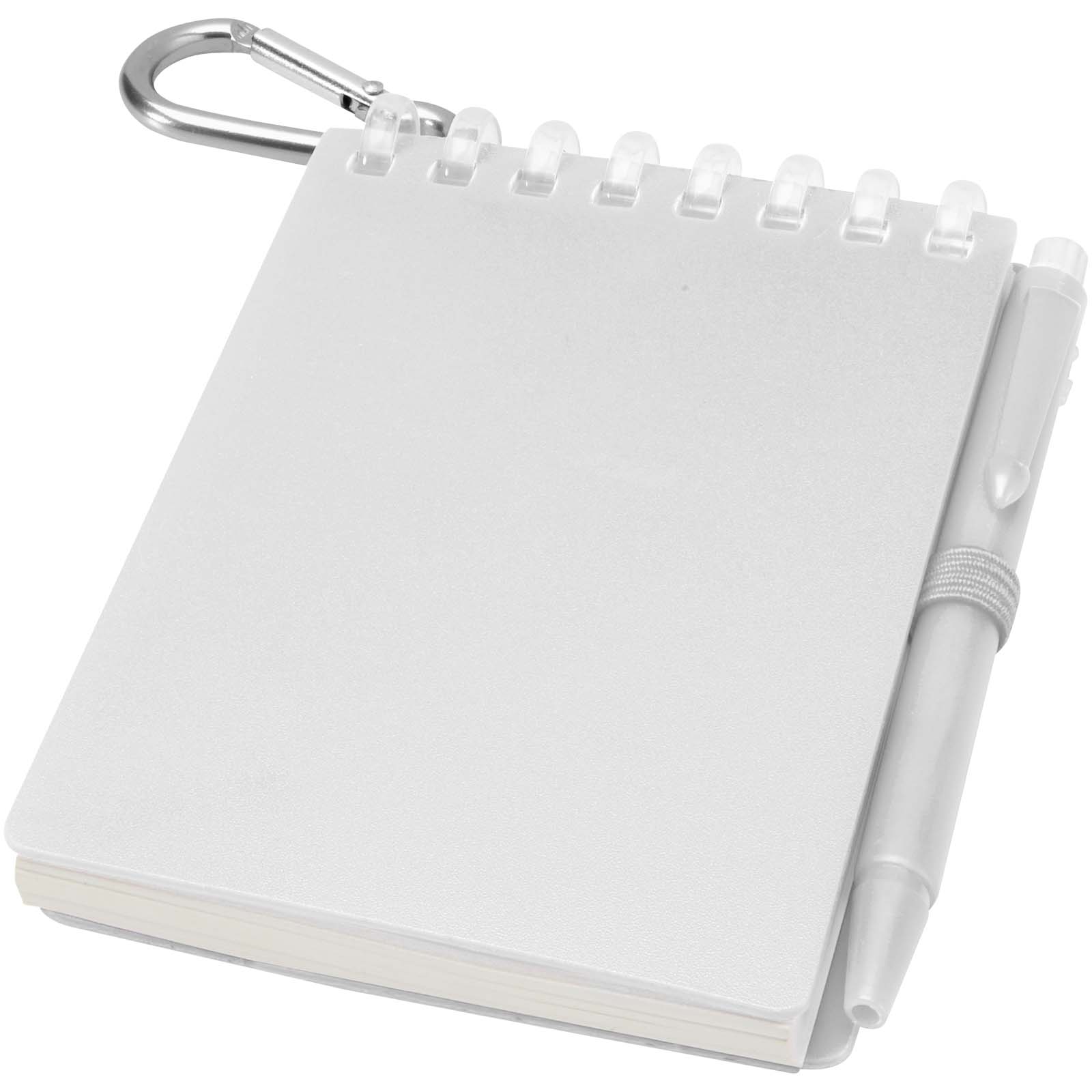 Lig Mini recycled outdoor soft cover notebook and ballpoint pen set (black ink)