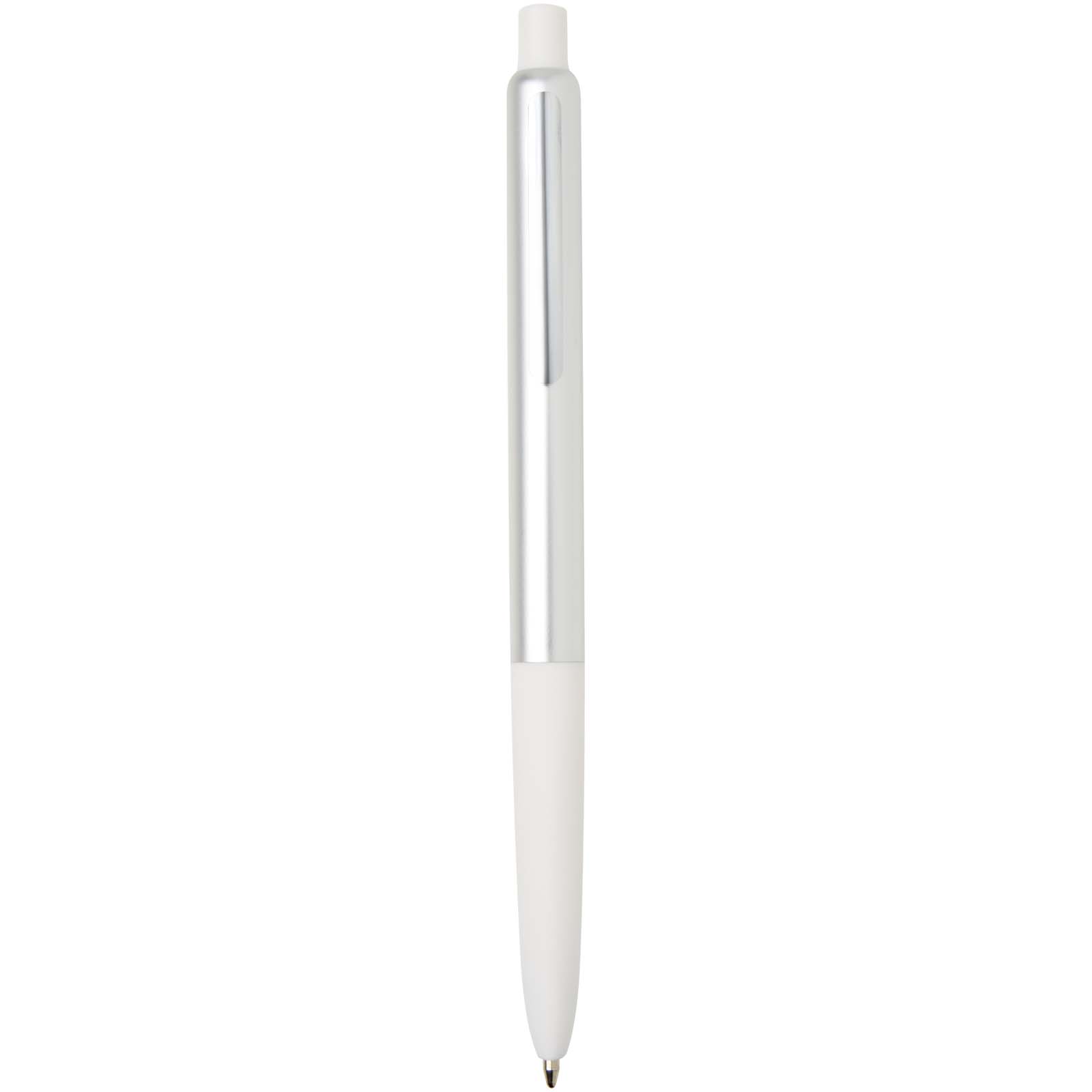 Soffit recycled aluminium click anodized ballpoint pen (blue ink)