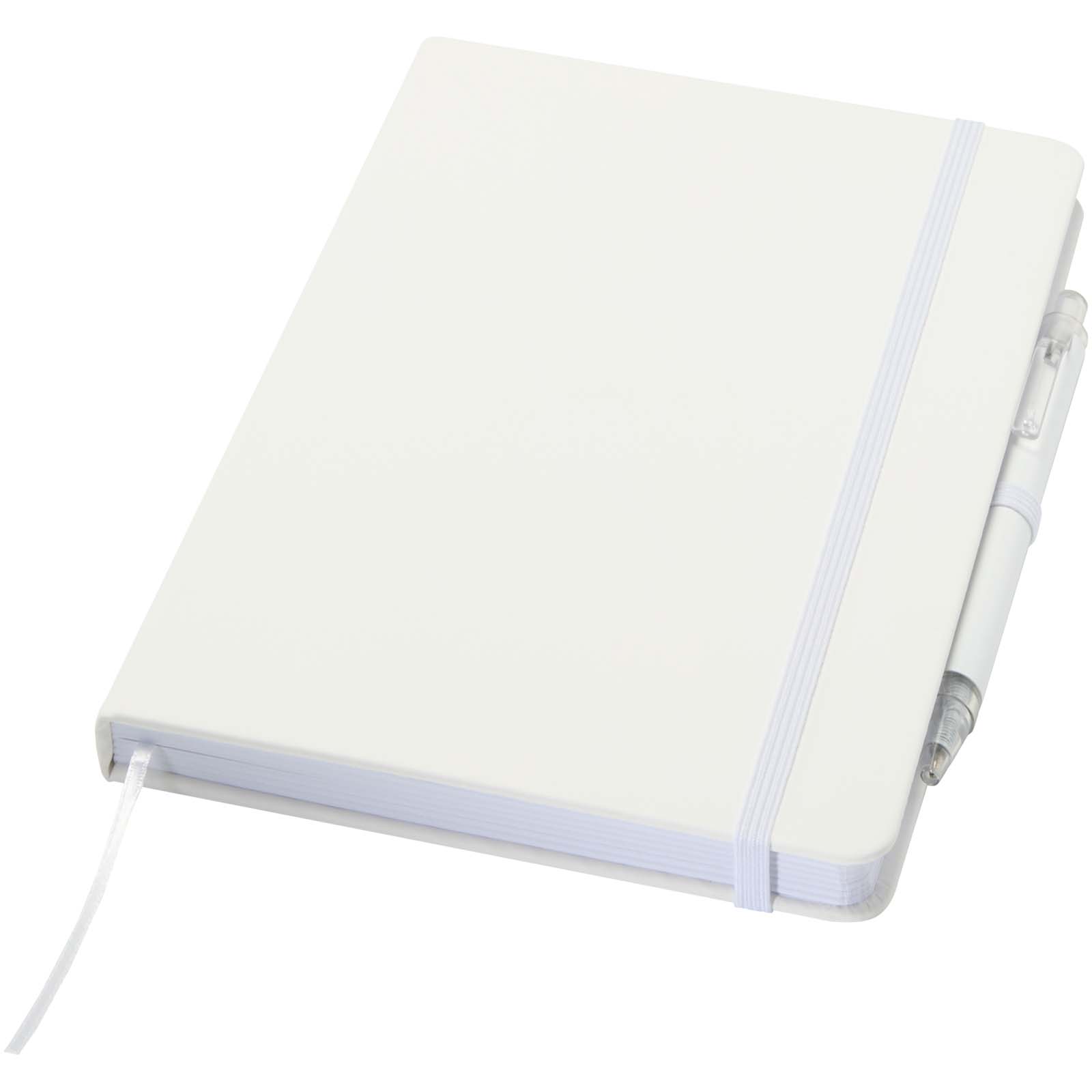 Spectrum A5 recycled notebook and ballpoint pen set