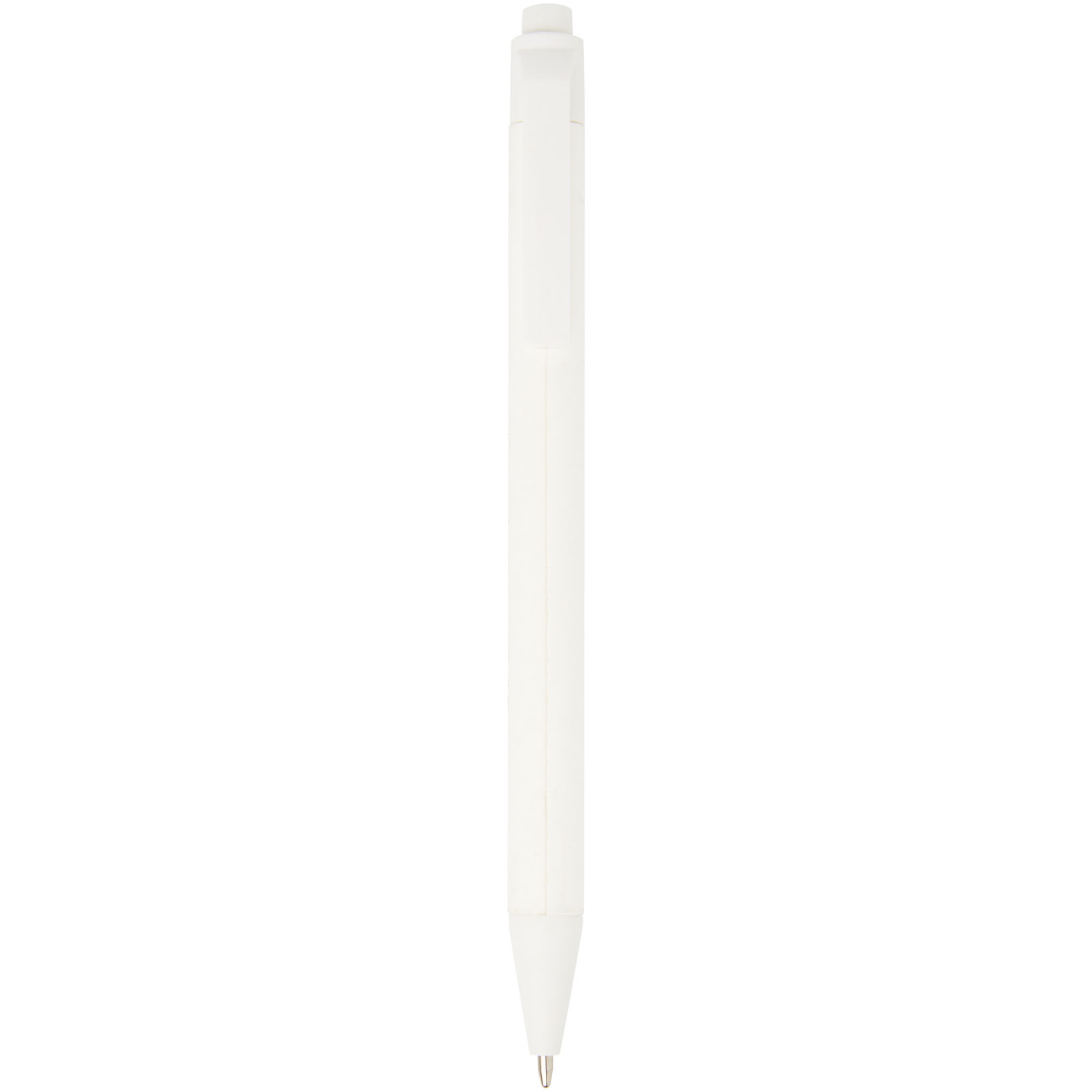 Chartik monochromatic recycled paper ballpoint pen with matte finish (black ink)