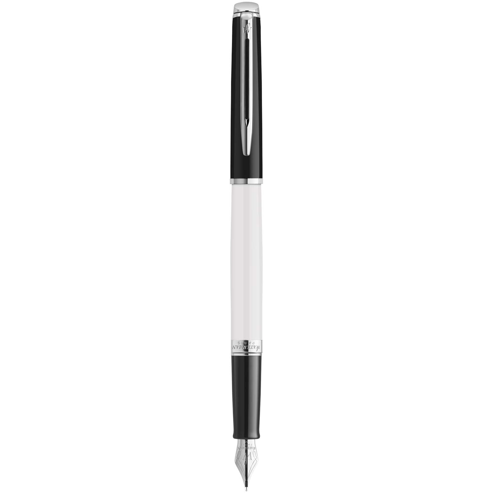 Hemisphere colour blocking fountain pen with palladium trim (blue ink)