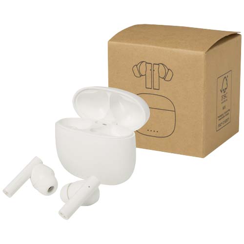 Alterf recycled plastic True Wireless Bluetooth earbuds with silicone eartips