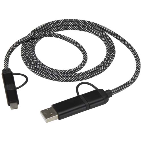 SMART 65W 100 cm RCS recycled magnetic 5-in-1 charging cable