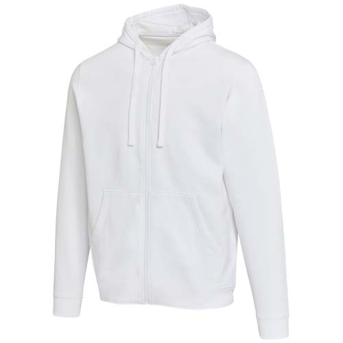 Jasper 280 g/m² OCS organic recycled unisex full zip hoodie