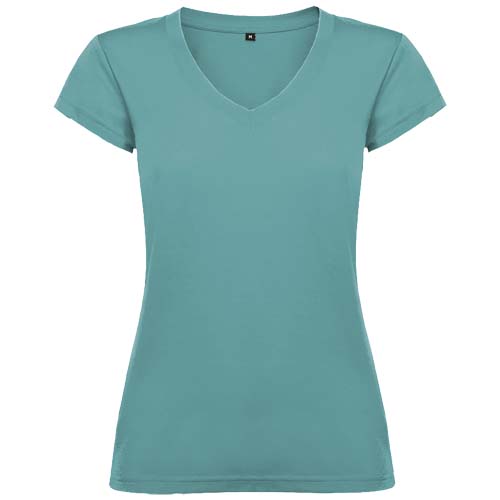 Victoria 155 g/m² short sleeve women's v-neck t-shirt